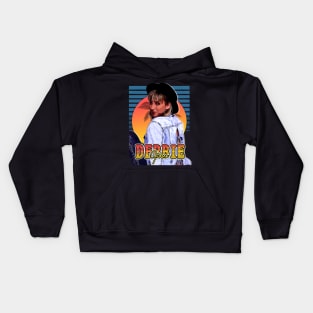 Retro Flyer Style Debbie Gibson Fan Art Kids Hoodie